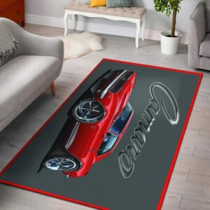 1967 Chevrolet Camaro Ss Area Rug s Gray