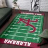 Alabama Crimson Tide Home Field Area Limited Edition Rug