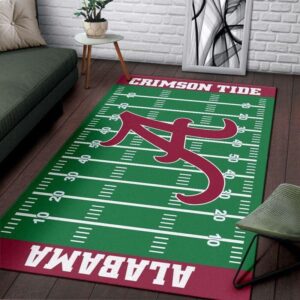 Alabama Crimson Tide Home Field Area Limited Edition Rug
