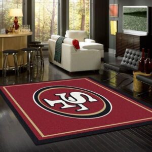 San Francisco 49ers Living Room Area Rug