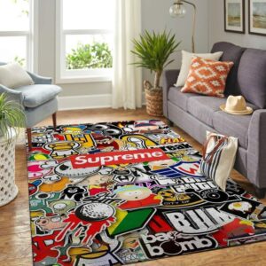 Supreme Living Room Area Rug