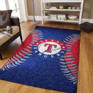 Texas Rangers Living Room Area Rug