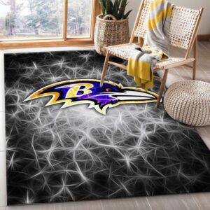 Baltimore Ravens Nfl 11 Area Rug And