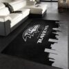 Baltimore Ravens Nfl 32 Area Rug And