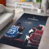 Bean Jordan Rug Professional Player Rug Basketball Legend Sport