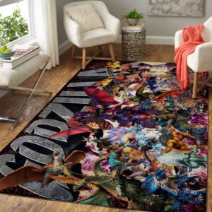 Godzilla Area Rug King Of The Monsters Movie Ofd 1910191