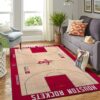 Houston Rockets Court Area Rug Nba Basketball Team Logo
