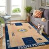 Indiana Pacers Court Area Rug Nba Basketball Team Logo