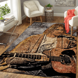 Kurt Cobain Wall Paint Music Wall Art For Fans Area
