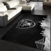 Las Vegas Raiders Nfl 43 Area Rug And