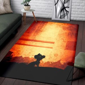 Metroid of Zelda Rug – Custom Size And Printing