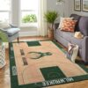 Milwaukee Bucks Court Area Rug Nba Basketball Team Logo