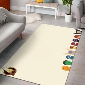 Minimalistic Avengers Marvel Rug – Custom Size And Printing