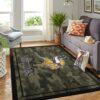 Minnesota Vikings Nfl Area Rugs Camo Style Team Logo