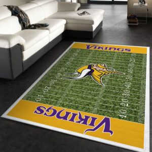 Minnesota Vikings NFL Rug – Custom Size And Printing