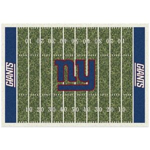 New York Giants Field Area Rug Nfl Football Team Logo