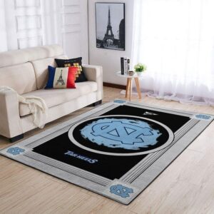 North Carolina Tar Heels Area Rugs Ncaa Team Logo 200303135