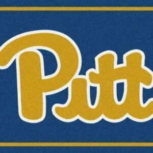 Pittsburgh Panthers Area Rug Football Team Logo V11114