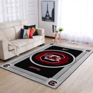 South Carolina Gamecocks Ncaa Area Rugs Team Logo