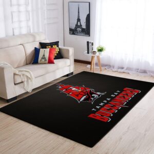 Tampa Bay Buccaneers Area Rug Nfl Football V11309