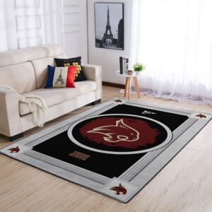 Texas State Bobcats Ncaa Area Rugs Team Logo