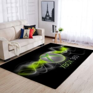 Xbox Area Rug Gaming Gamer V925